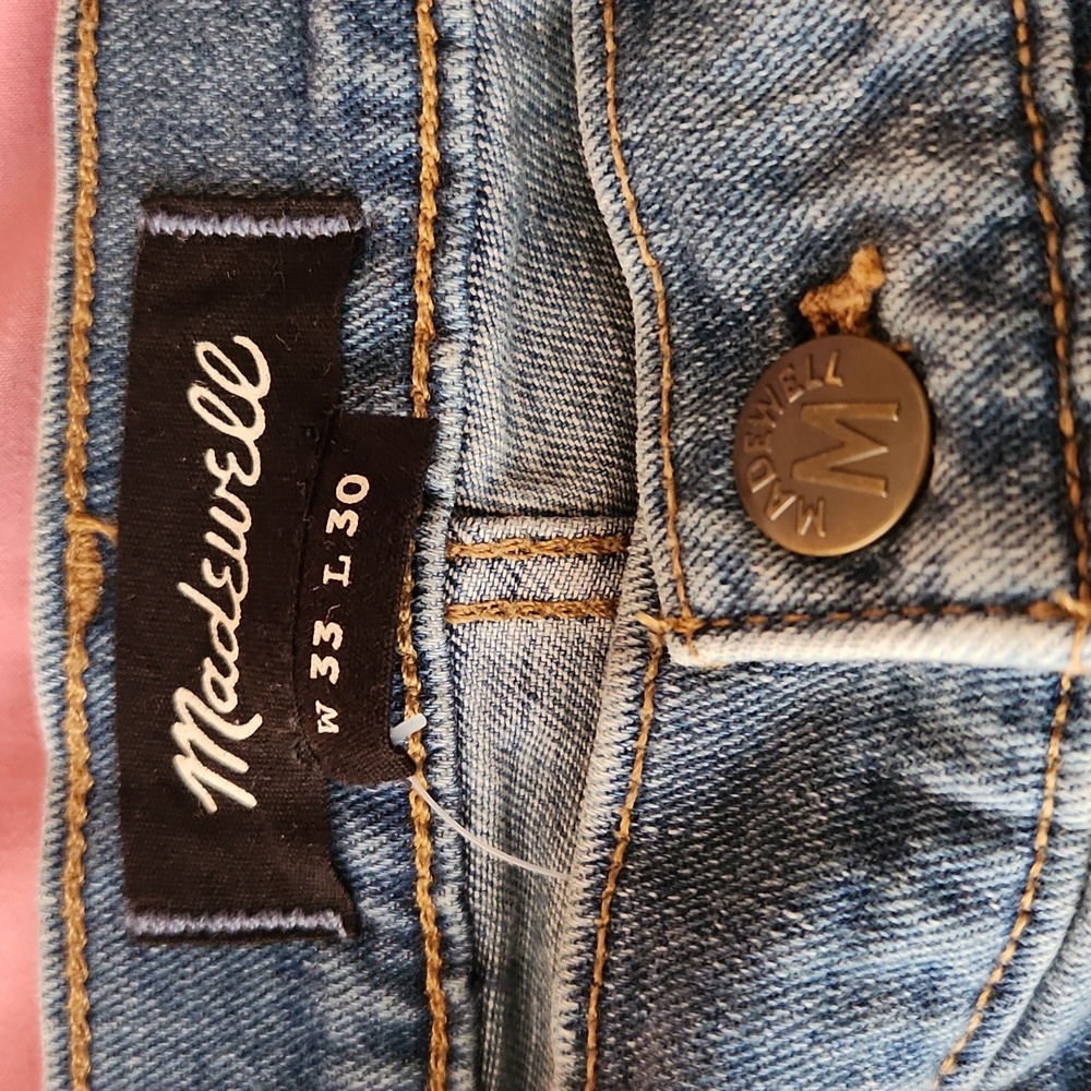 Madewell W 33 L 30